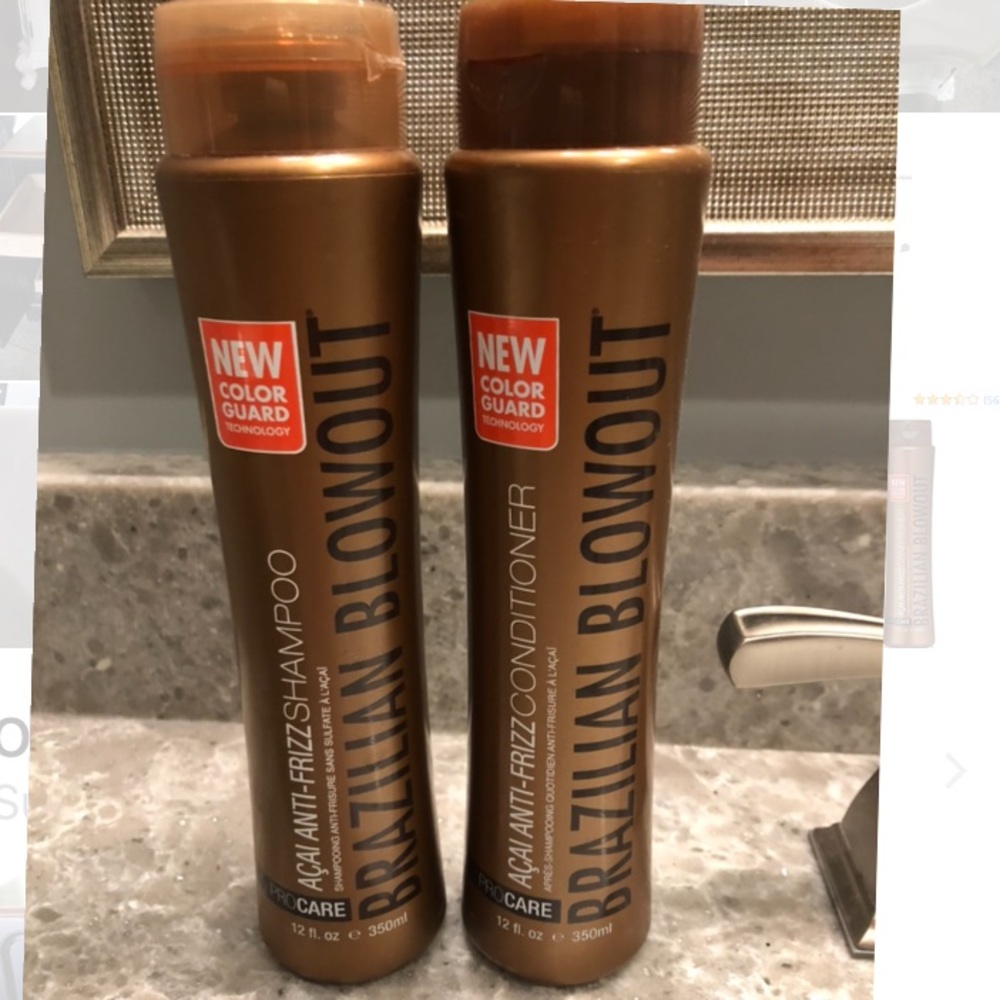 Brazilian blowout shampoo and conditioner set